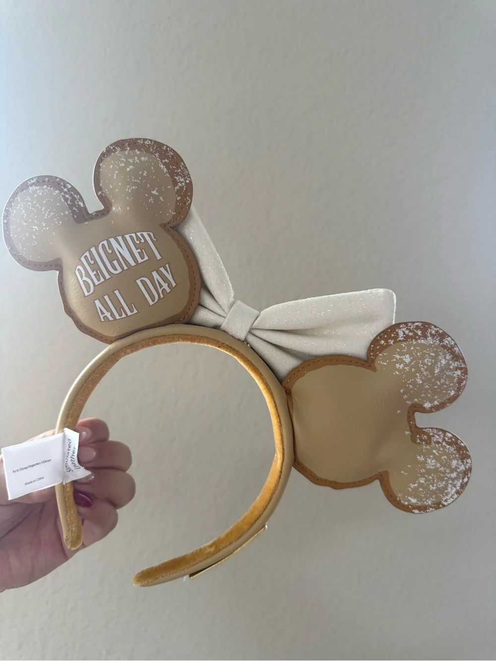 Disney Loungefly Ears Headband - Port Orleans Beignet